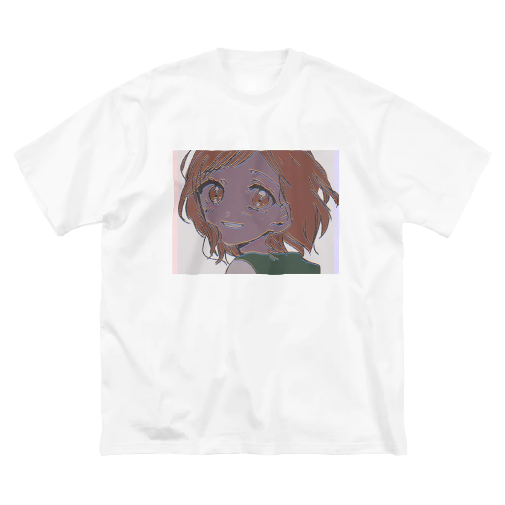 BSR-Cの女の子 ビッグシルエットTシャツ