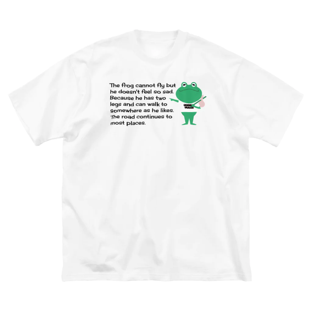 killer frogsの名言っぽいことを言うカエルくん02 Big T-Shirt