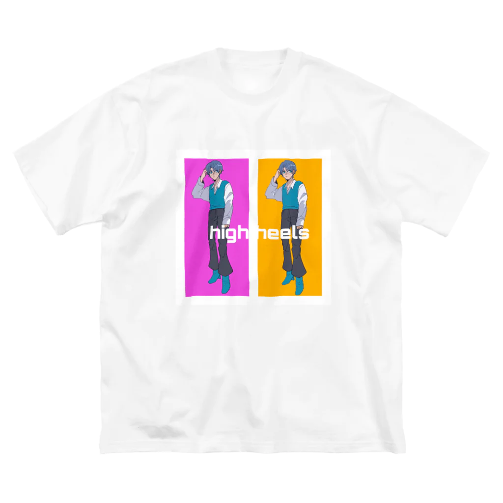 くすのきさんのheelboy ビッグシルエットTシャツ