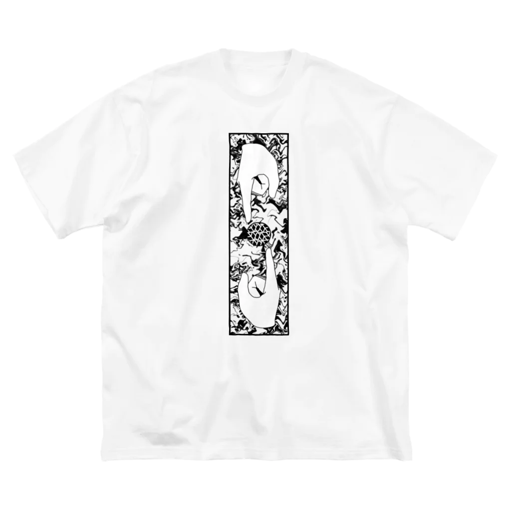 煩悩崙毛のnow loading ビッグシルエットTシャツ