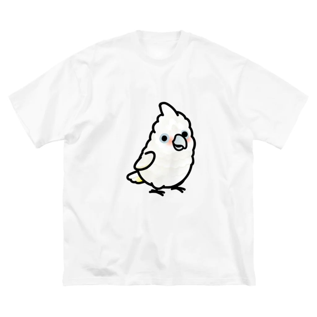 Cody the LovebirdのChubby Bird シロビタイムジオウム Big T-Shirt