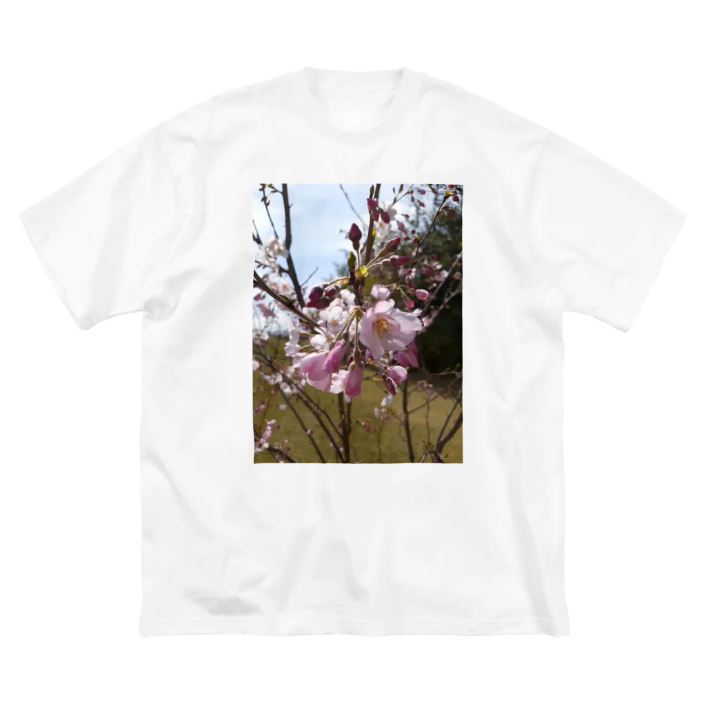 うたの桜 ビッグシルエットTシャツ