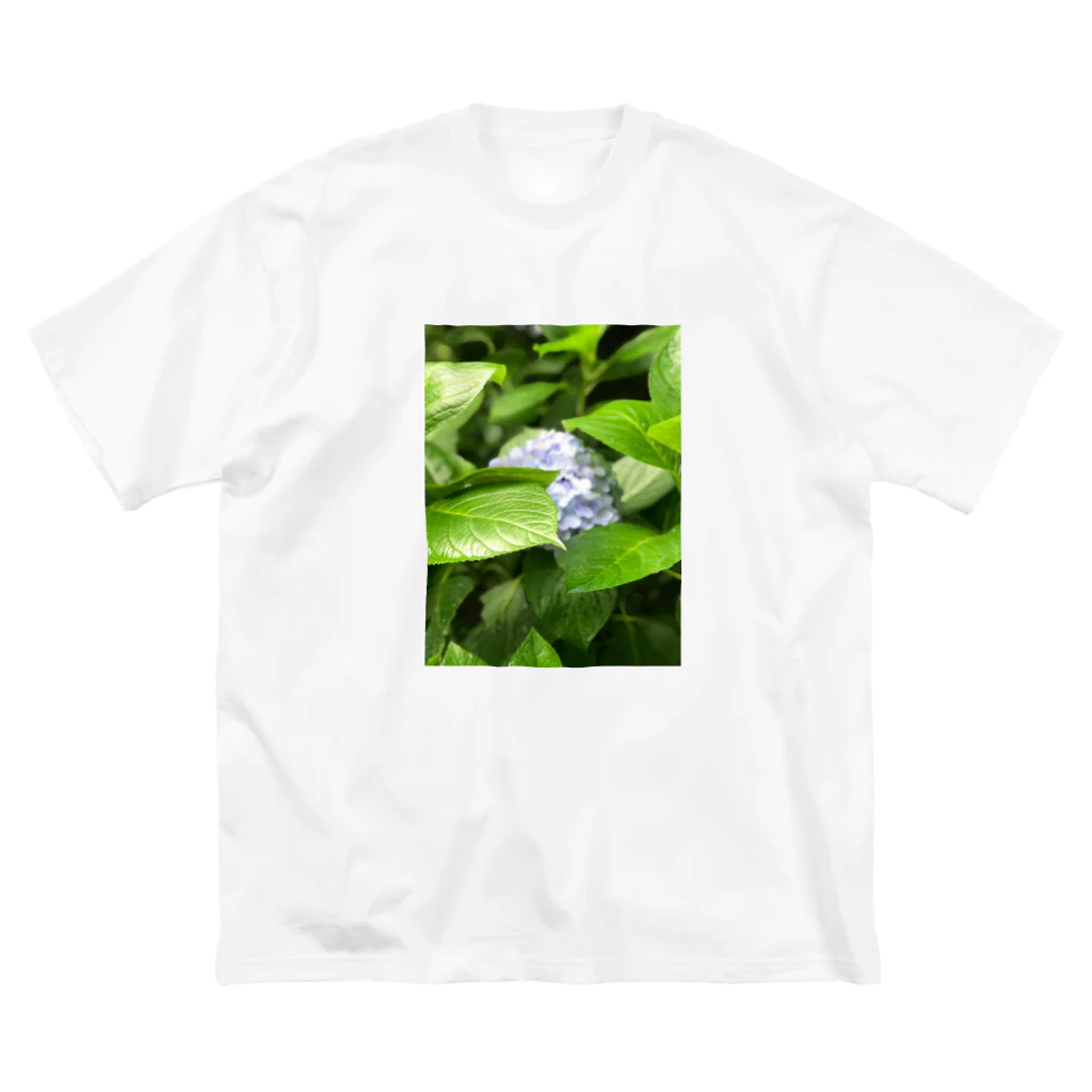 ぽ！！の紫陽花のTシャツ Big T-Shirt