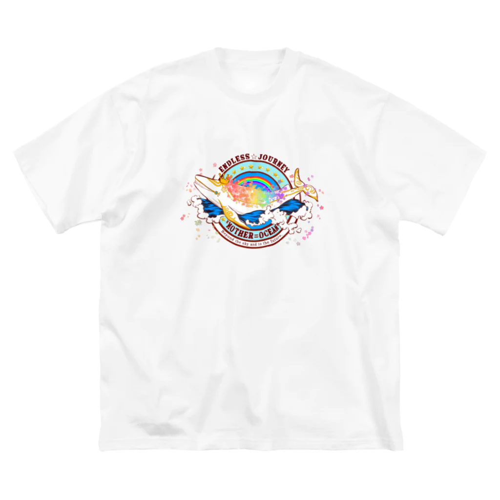 EndlessJhurneyのMother=Ocean ビッグシルエットTシャツ