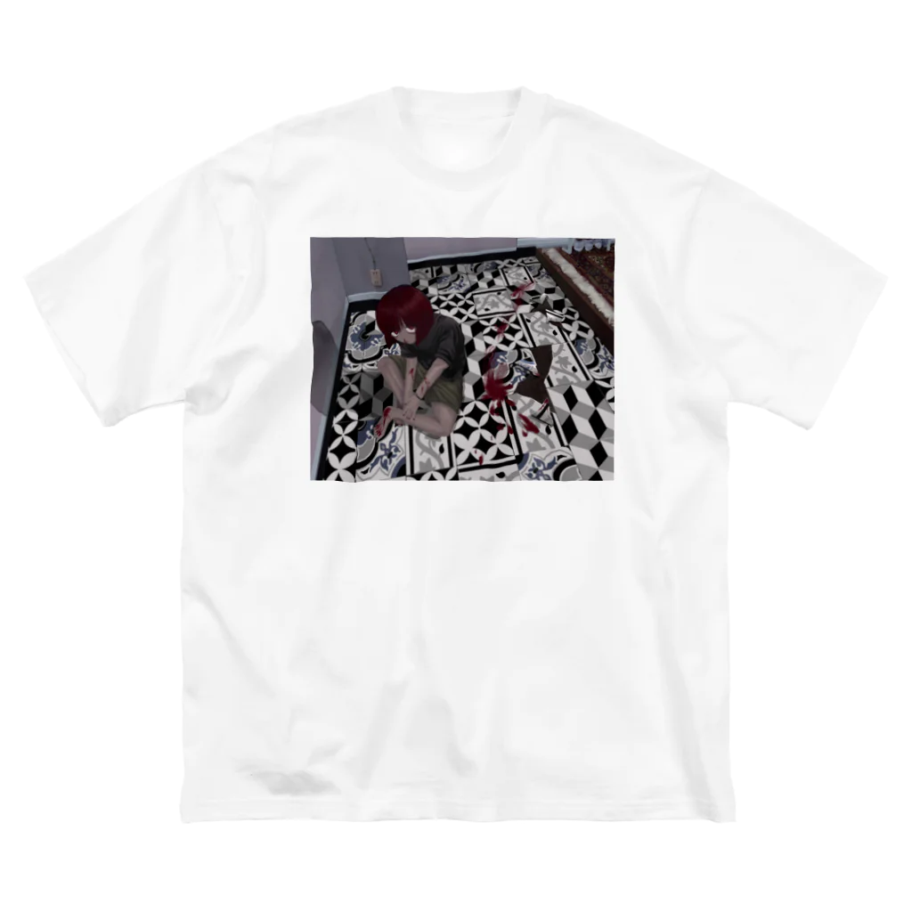 こべやのクローゼットのMy Nose bleed is heckin cool ビッグシルエットTシャツ