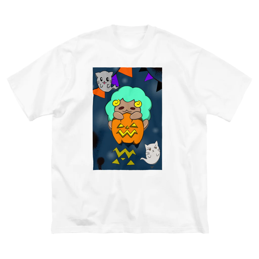 メイメルのハロウィンひつじ ビッグシルエットTシャツ