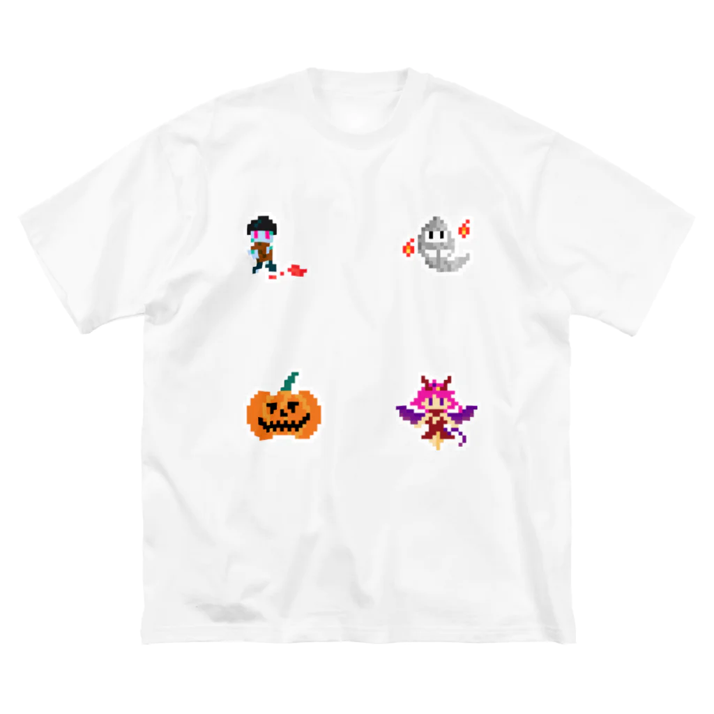 徒然ドッド.のハロウィンカルテット ビッグシルエットTシャツ