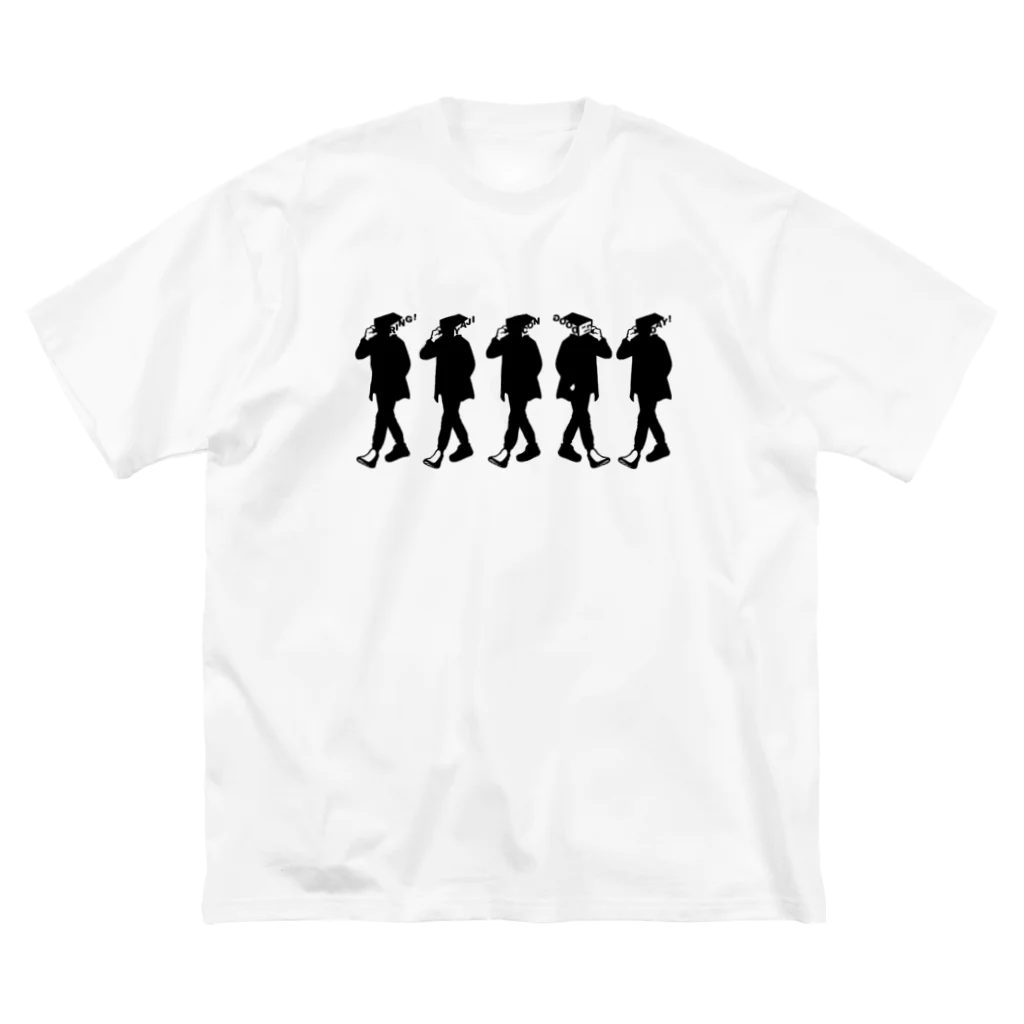 yajicongoodayのLots of Ring!Ring! Big T-Shirt