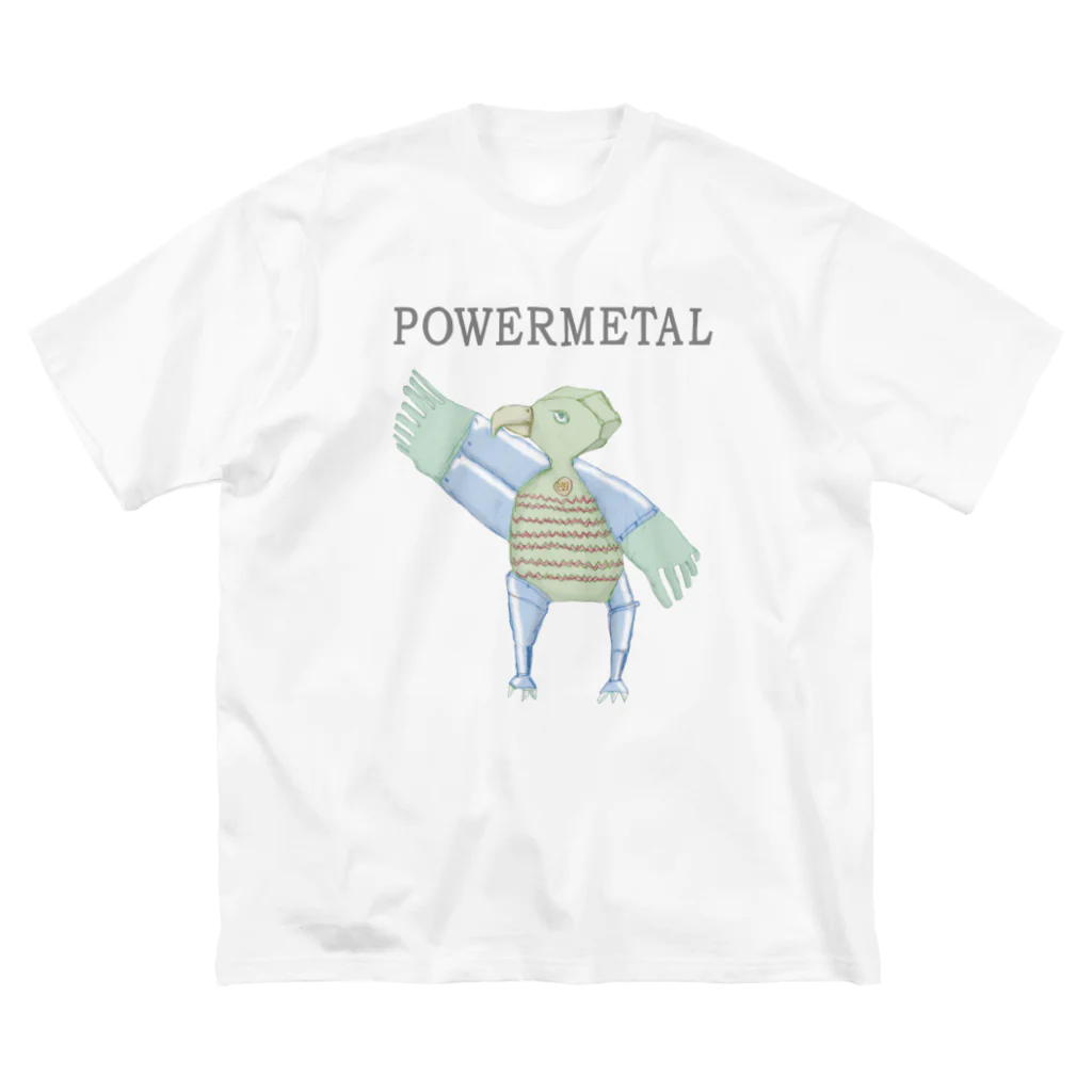 ルルンパ・エンターテイメントのパワーメタル ビッグシルエットTシャツ