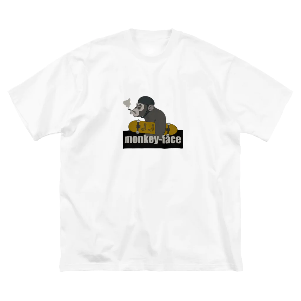 かにのmonkeyface ビッグシルエットTシャツ