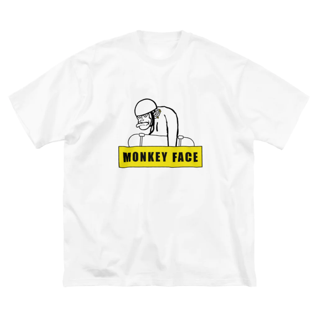 かにのmonkeyface ビッグシルエットTシャツ