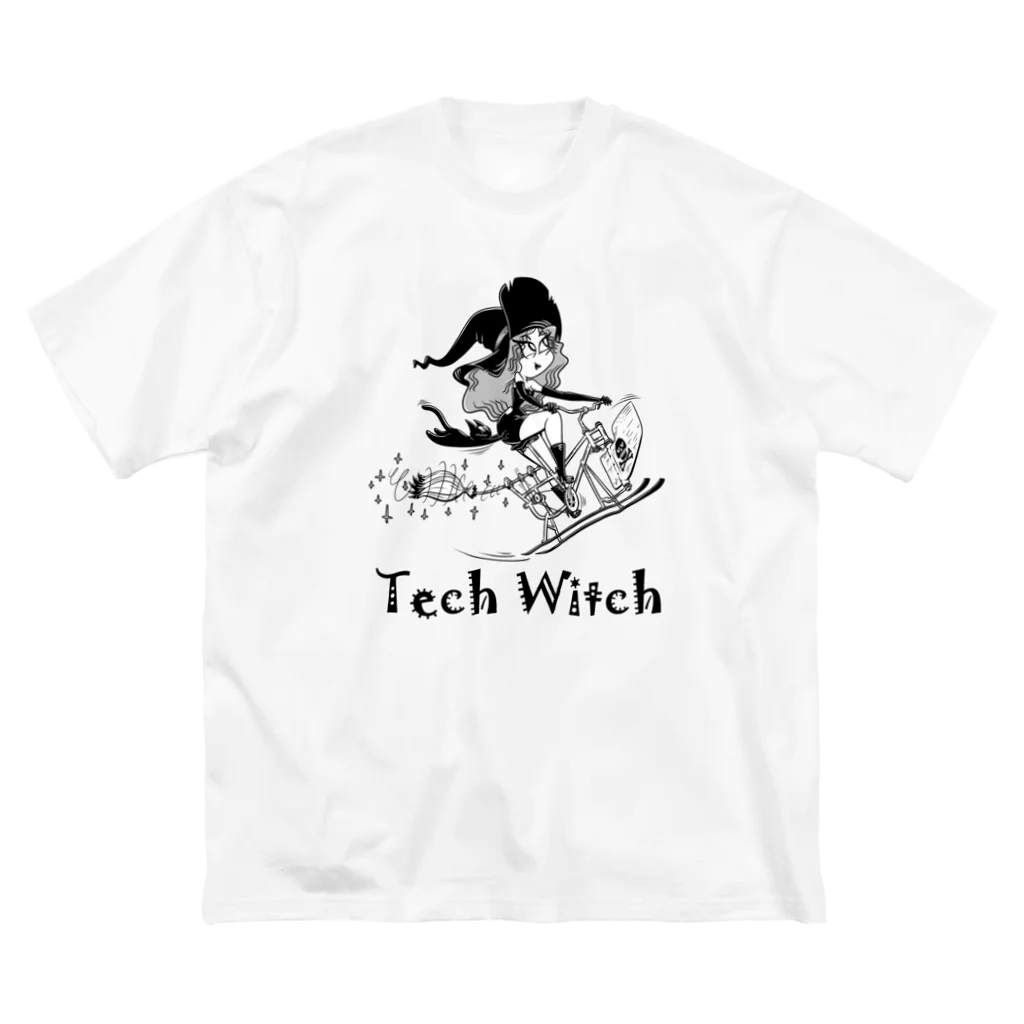 nidan-illustrationの“Tech Witch” ビッグシルエットTシャツ