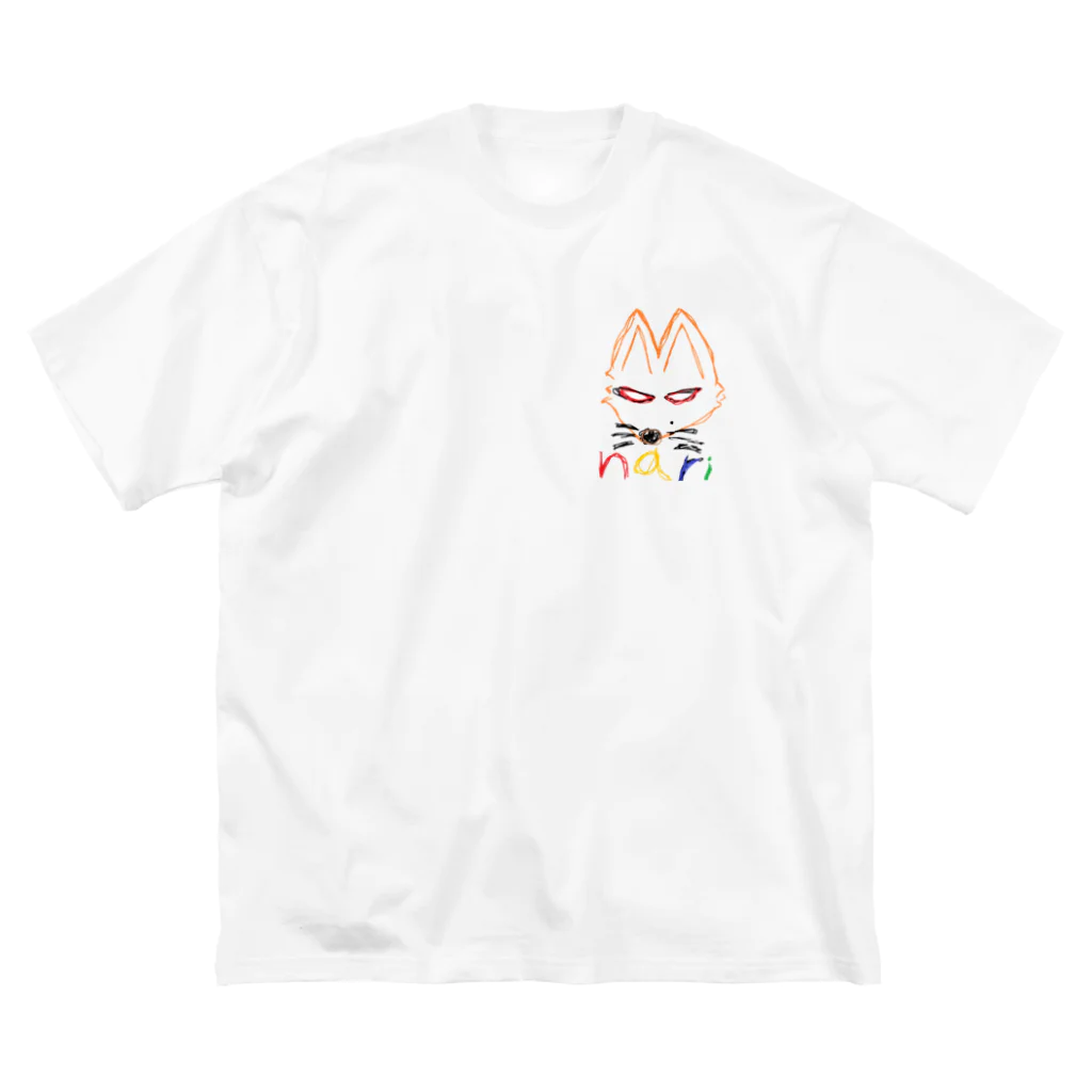 なり🦊⛩のnari　尾井なりグッズ ビッグシルエットTシャツ