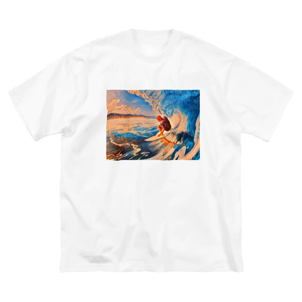 waveのサーフィン 728 ビッグシルエットTシャツ