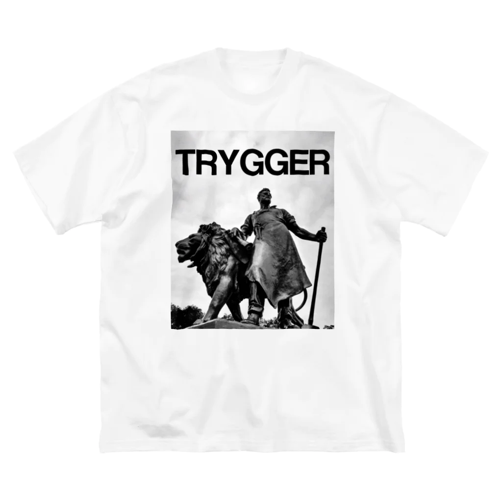 TRYGGER / トリガーのTRYGGER Graphic-T ビッグシルエットTシャツ