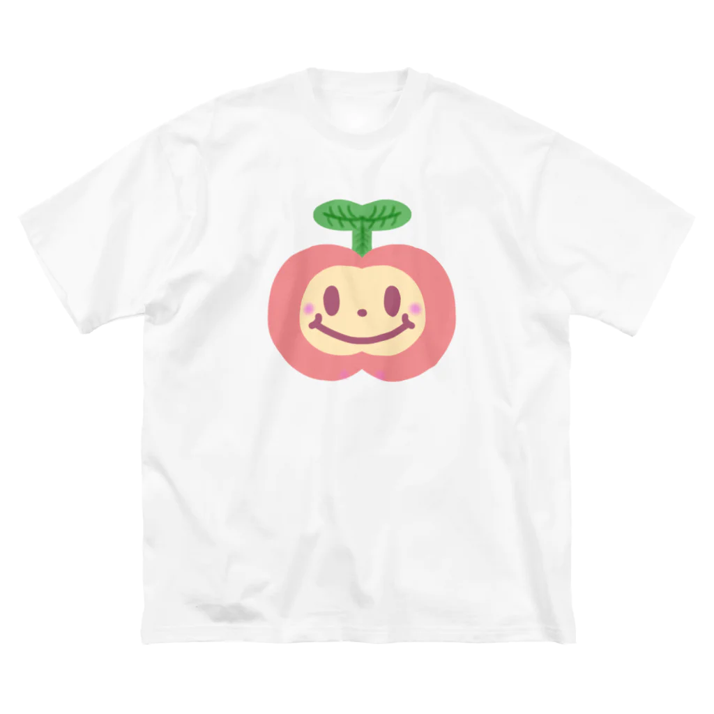 usa100のアップルちゃん ビッグシルエットTシャツ