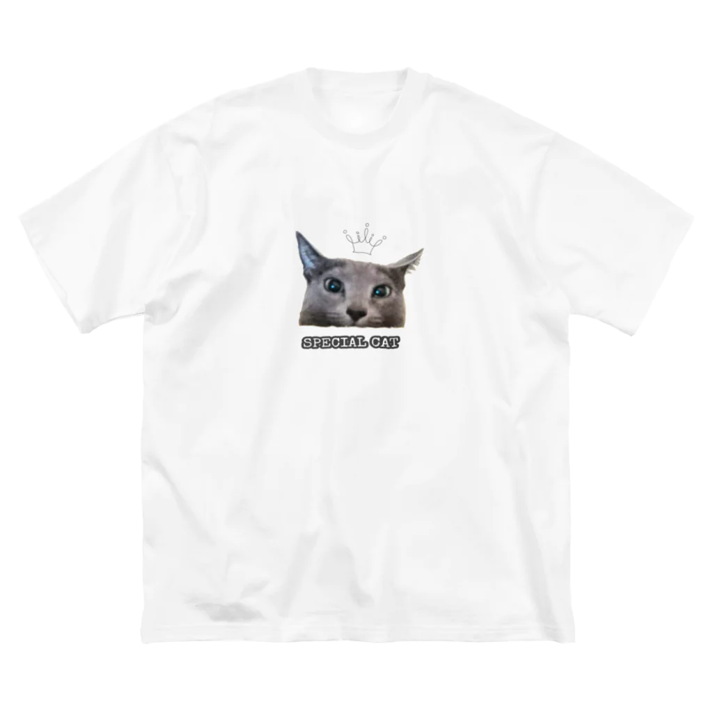 CAT CROWNのひょっこりるぅ Big T-Shirt