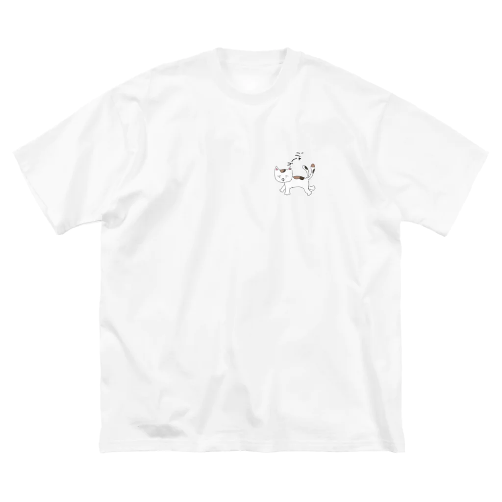 OOJOのミュータントキャッツ『猫又』 ビッグシルエットTシャツ