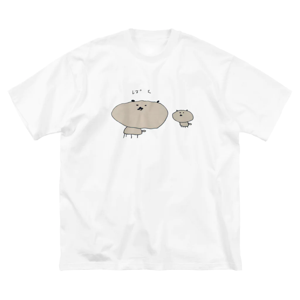 pug✩pugのぱぐのおやこ ビッグシルエットTシャツ