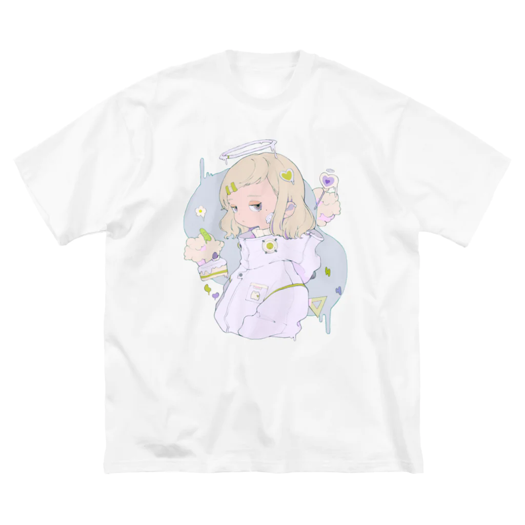 ペパーミントの天使 ビッグシルエットTシャツ