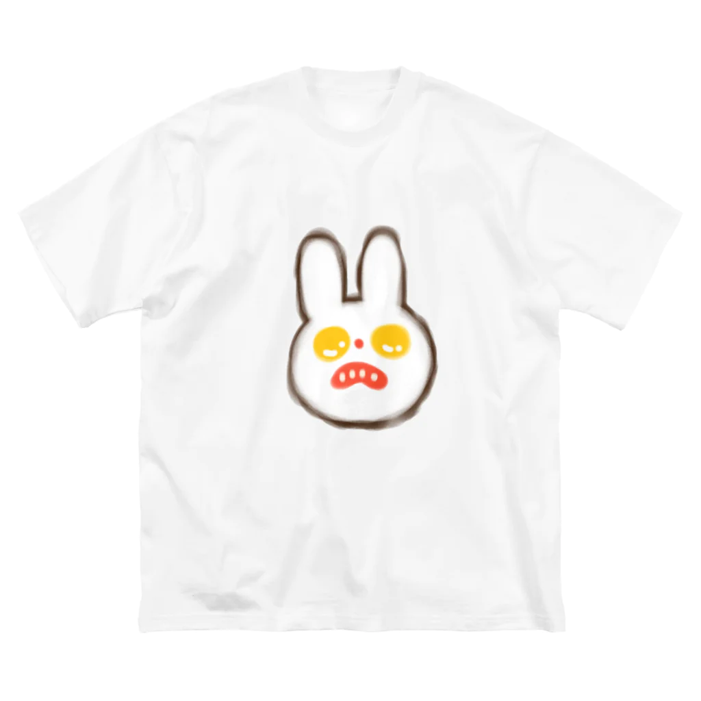 RINちゃんの目玉焼きうさぎ ビッグシルエットTシャツ