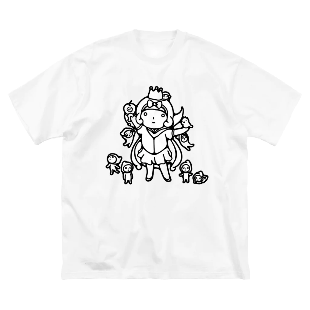 Cɐkeccooのらくがきシリーズ★魔女白雪姫 Big T-Shirt