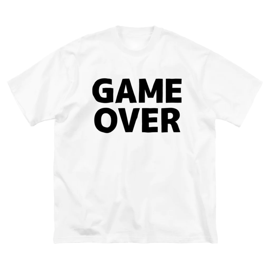 TOKYO LOGOSHOP 東京ロゴショップのGAMEOVER-ゲームオーバー- Big T-Shirt