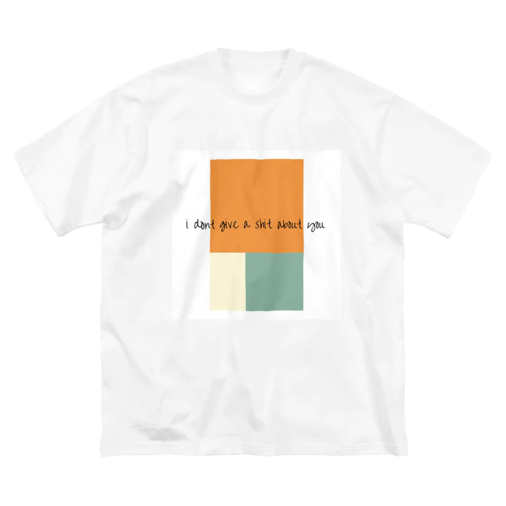 blankのiDontGiveAShitAboutYou ビッグシルエットTシャツ