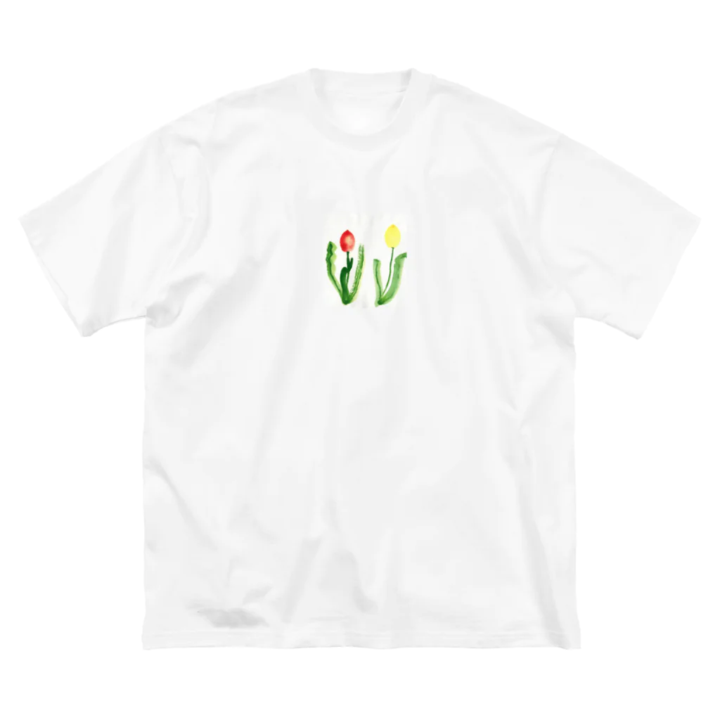 palm_08のチューリップ ビッグシルエットTシャツ