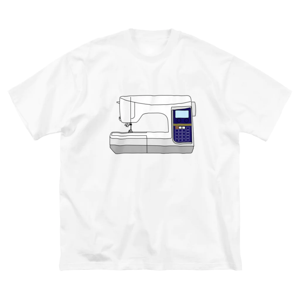 服の作り方と型紙うさこの洋裁工房のコンピューターミシン Big T-Shirt