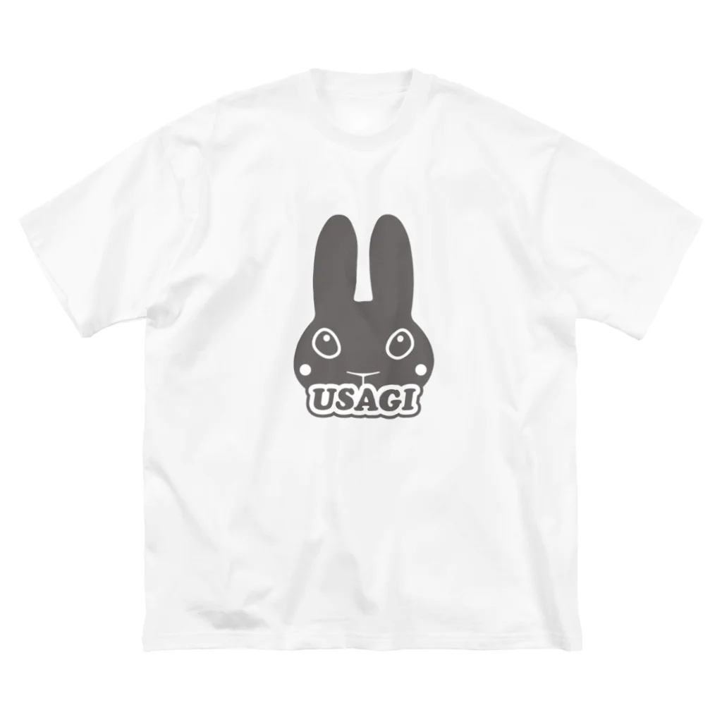 ButterConyのシンプルうさぎロゴマーク Big T-Shirt