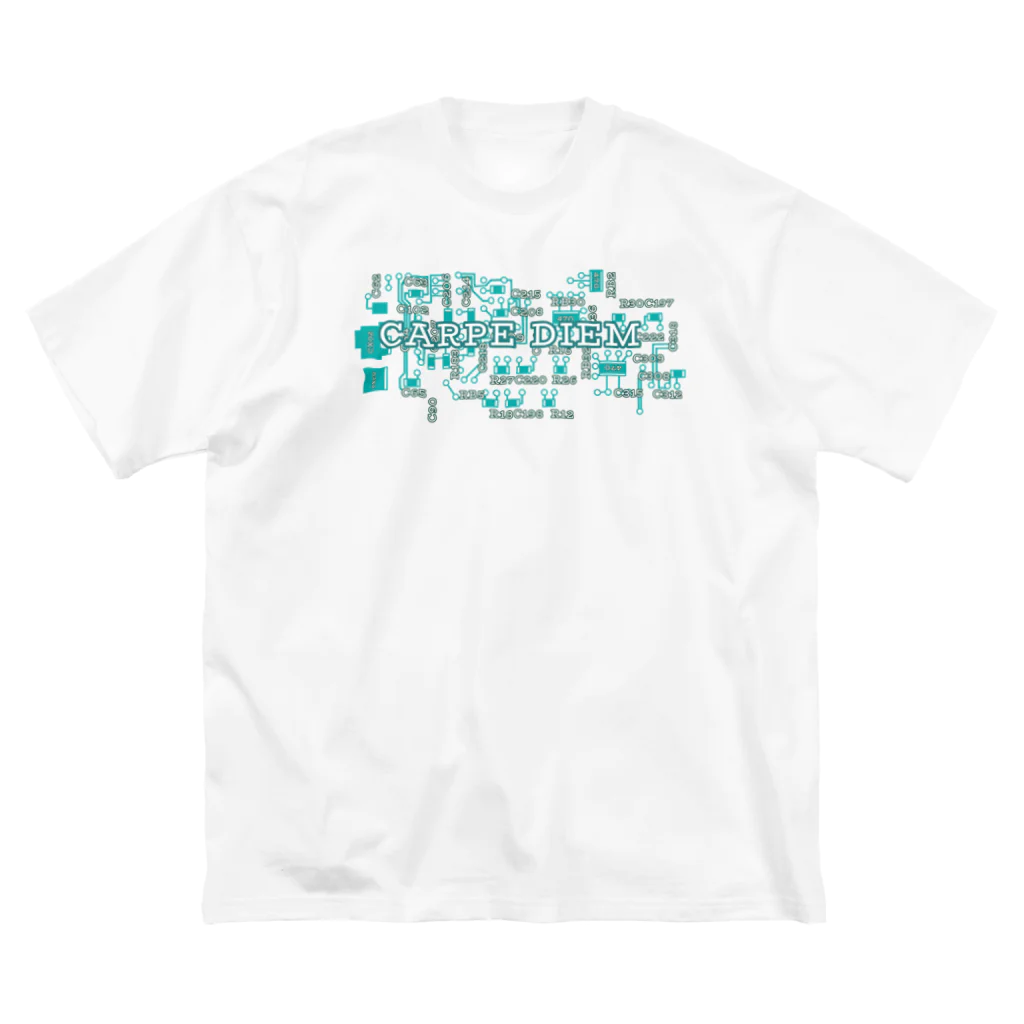 CARPE DIEMの基盤 ビッグシルエットTシャツ