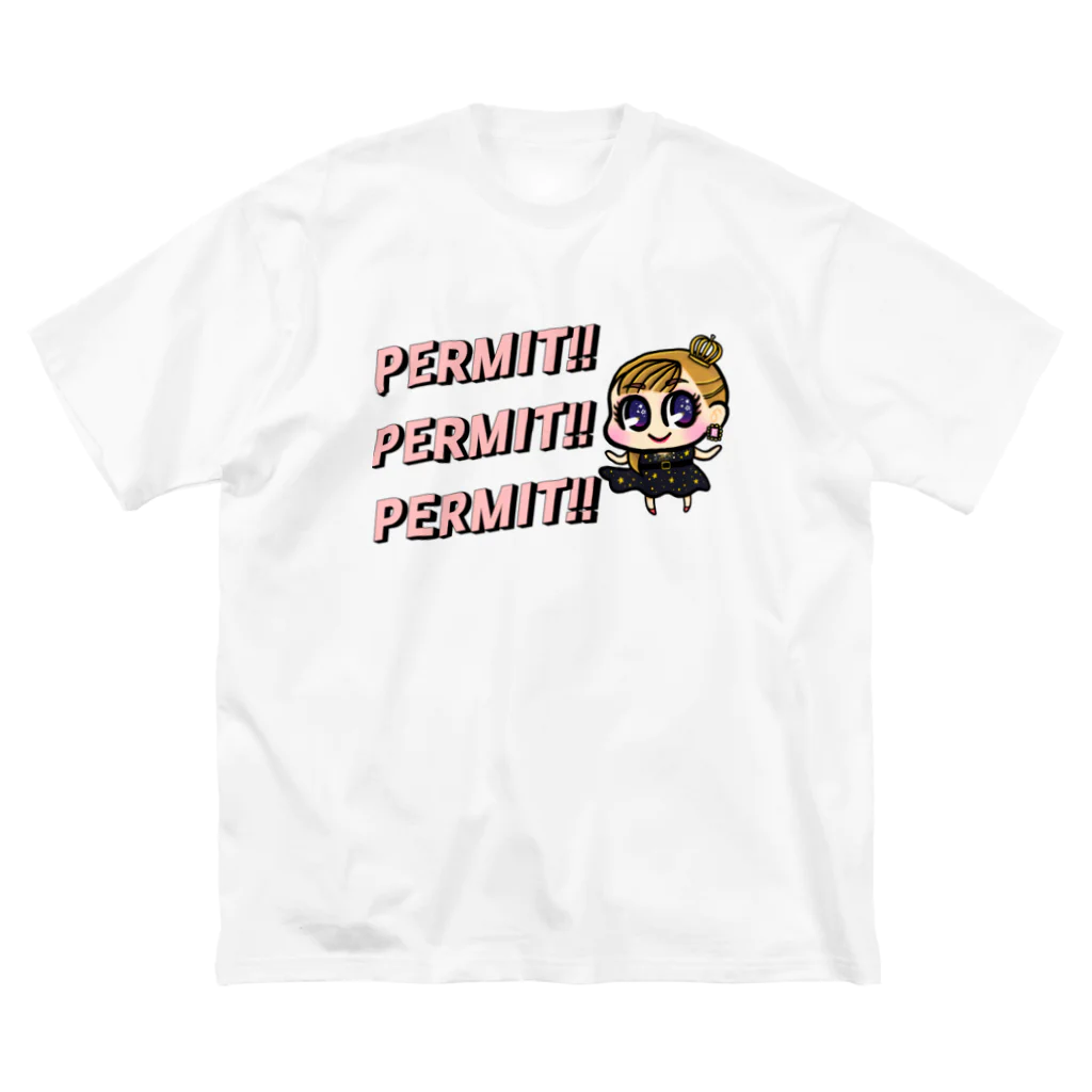 Heart to Heartのpermit!! ビッグシルエットTシャツ