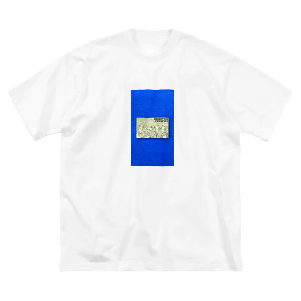 animal おのみちのBLUE RESERVOIR PENGUINS  ビッグシルエットTシャツ