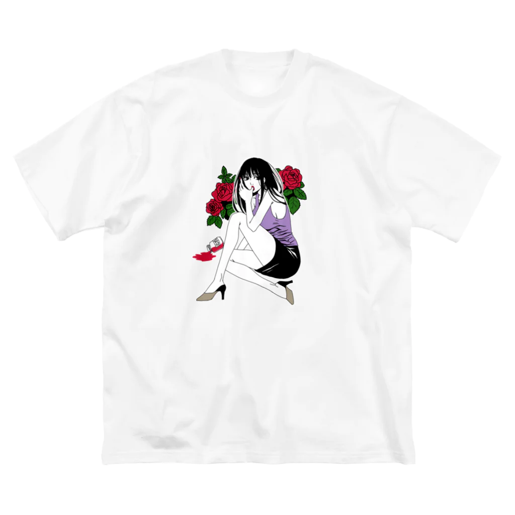 おみ屋のRose Jam ビッグシルエットTシャツ