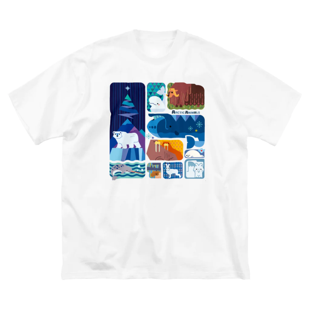 みなとまち層の北極圏の動物たち Big T-Shirt