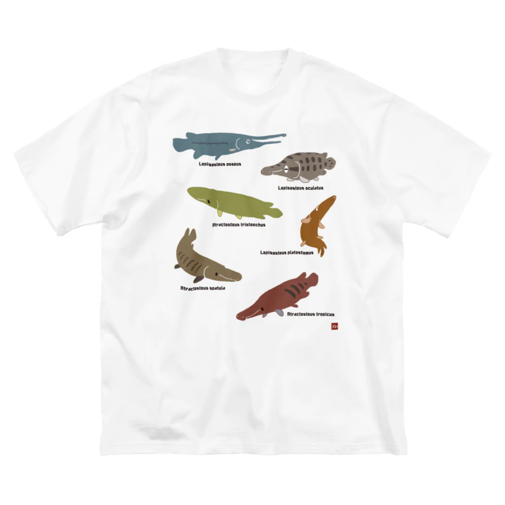 幻想水系branch　byいずもり・ようのSILHOUETTE AQUARIUM 02 ビッグシルエットTシャツ