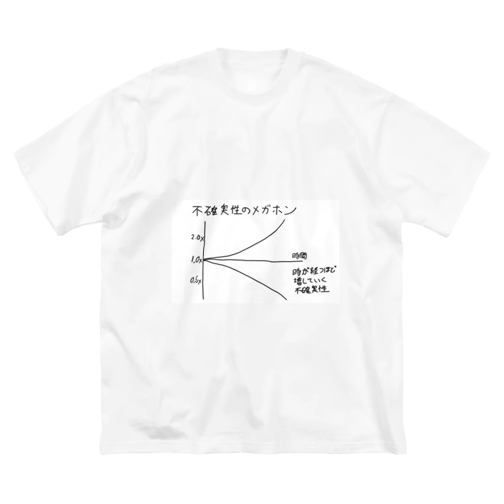 ヒロポンチャックの不確実性のメガホン Big T-Shirt