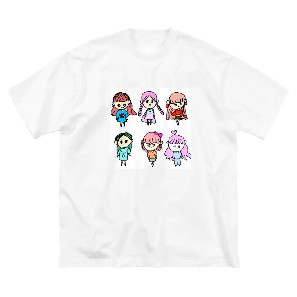 ♡シュガールズ♡の♡シュガールズ♡ ビッグシルエットTシャツ