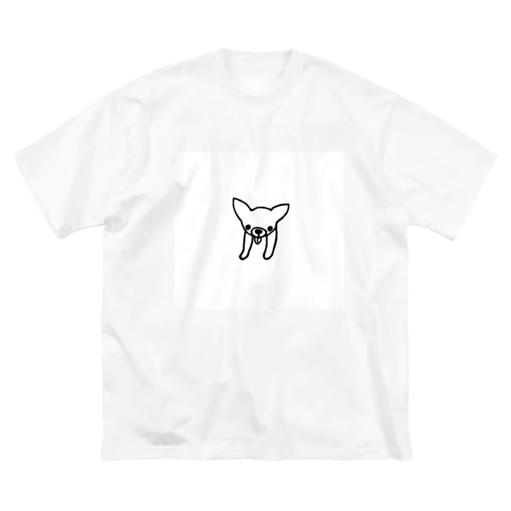 setagayaanimalparkのノンキチワワ ビッグシルエットTシャツ