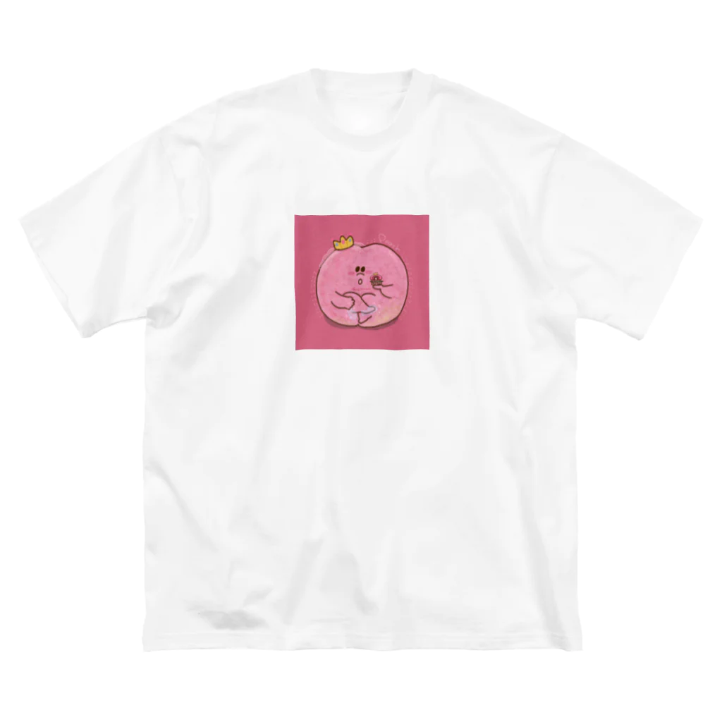 だぎちゃん| クスッとゆるイラストの今夜はダンスパーティー🍑 ビッグシルエットTシャツ