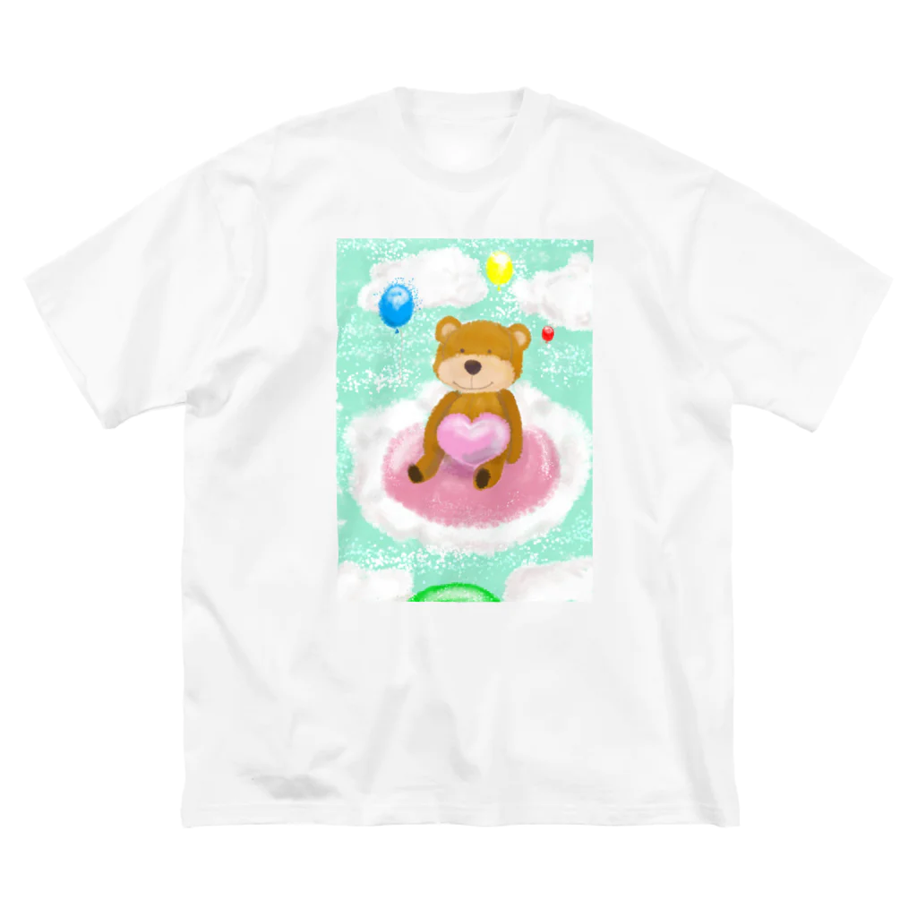 _melon_aki_のおさんぽ　テディベア  Big T-Shirt