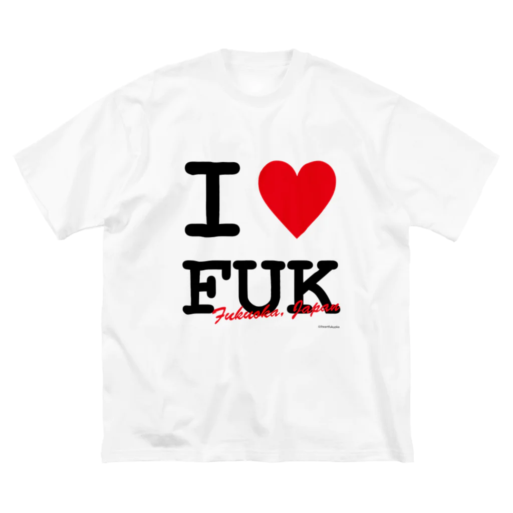 I ♥ FUKUOKAのI ♥ Fukuoka ビッグシルエットTシャツ