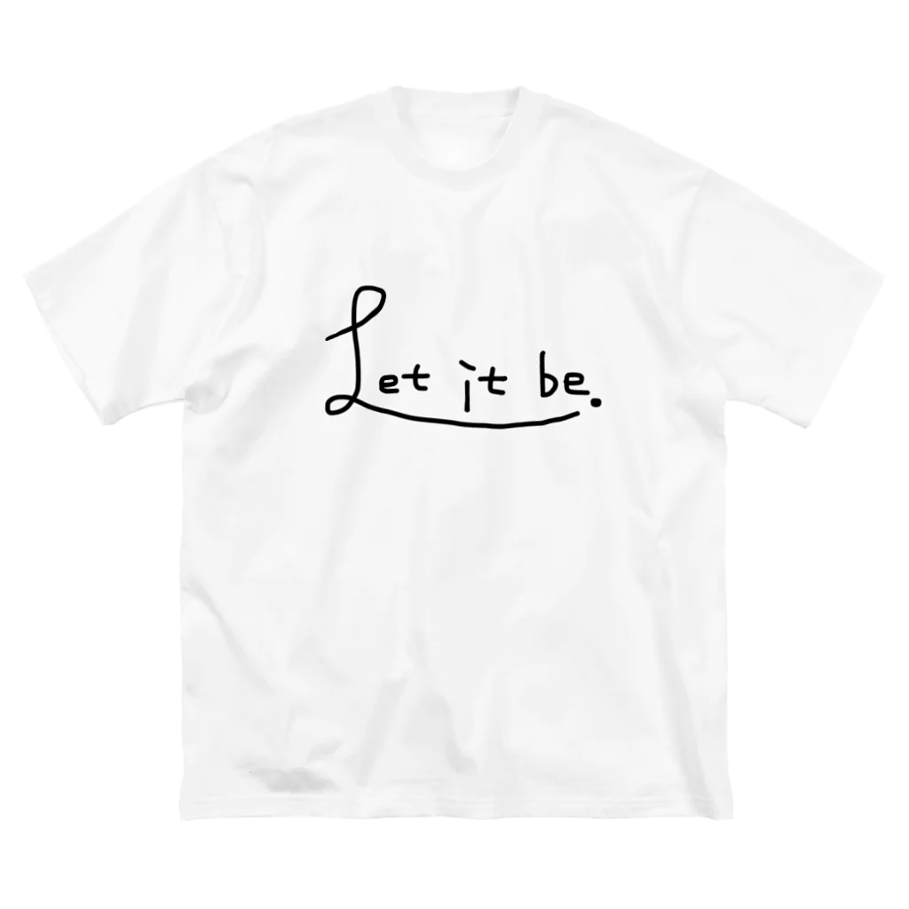 Michaelの店のLet it be.グッズ ビッグシルエットTシャツ