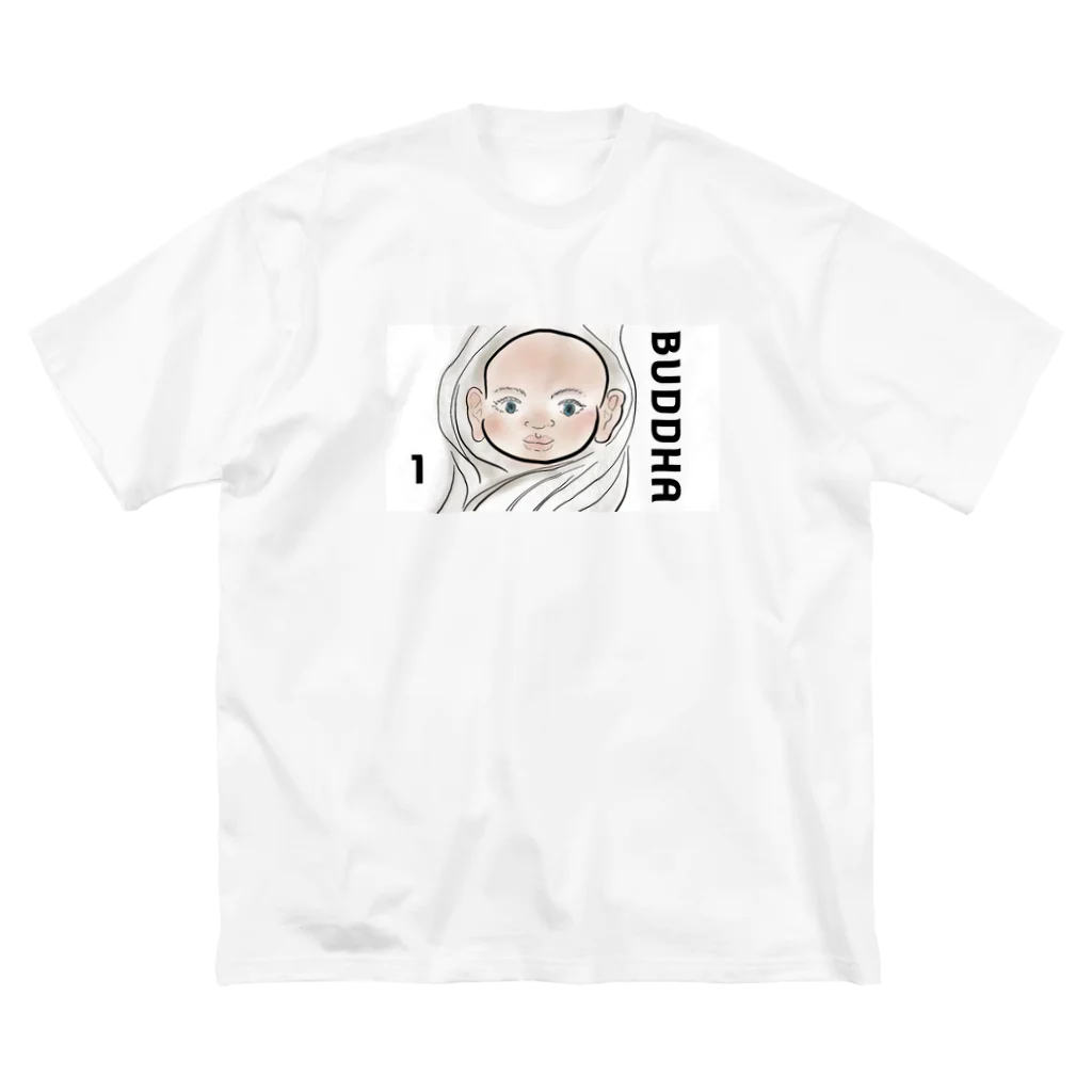 Channel_Doorknobチャンネルドアノブの赤ちゃん仏陀Tシャツ Big T-Shirt