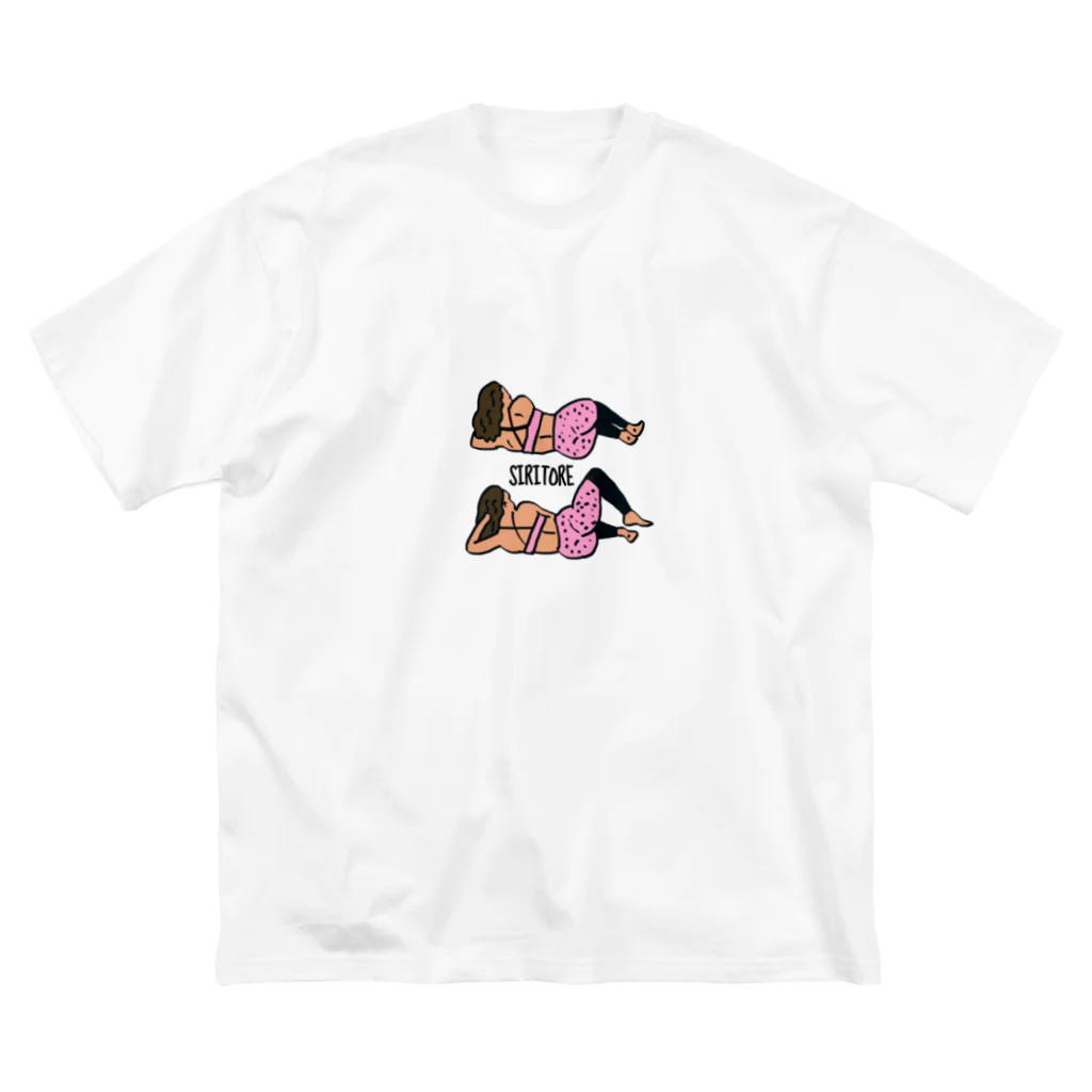 culture club B号室の尻とれちゃん ビッグシルエットTシャツ