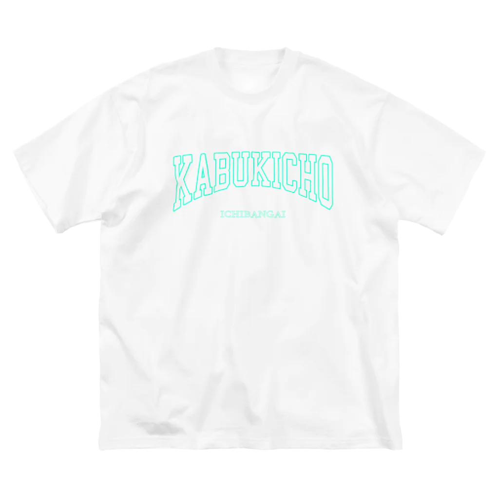 NYC STANDARDのKABUKICHOGREEN ビッグシルエットTシャツ