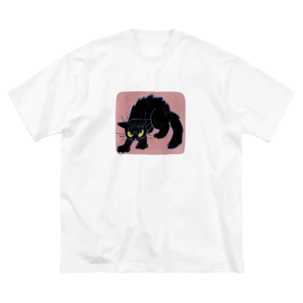 SMTRの黒猫　憤怒 Big T-Shirt