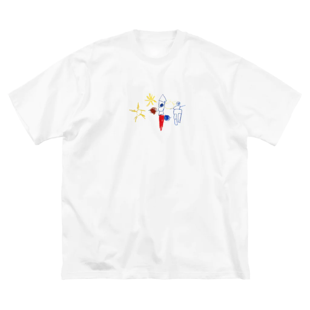 SON_and_the_SUNのSPACE BOY ビッグシルエットTシャツ