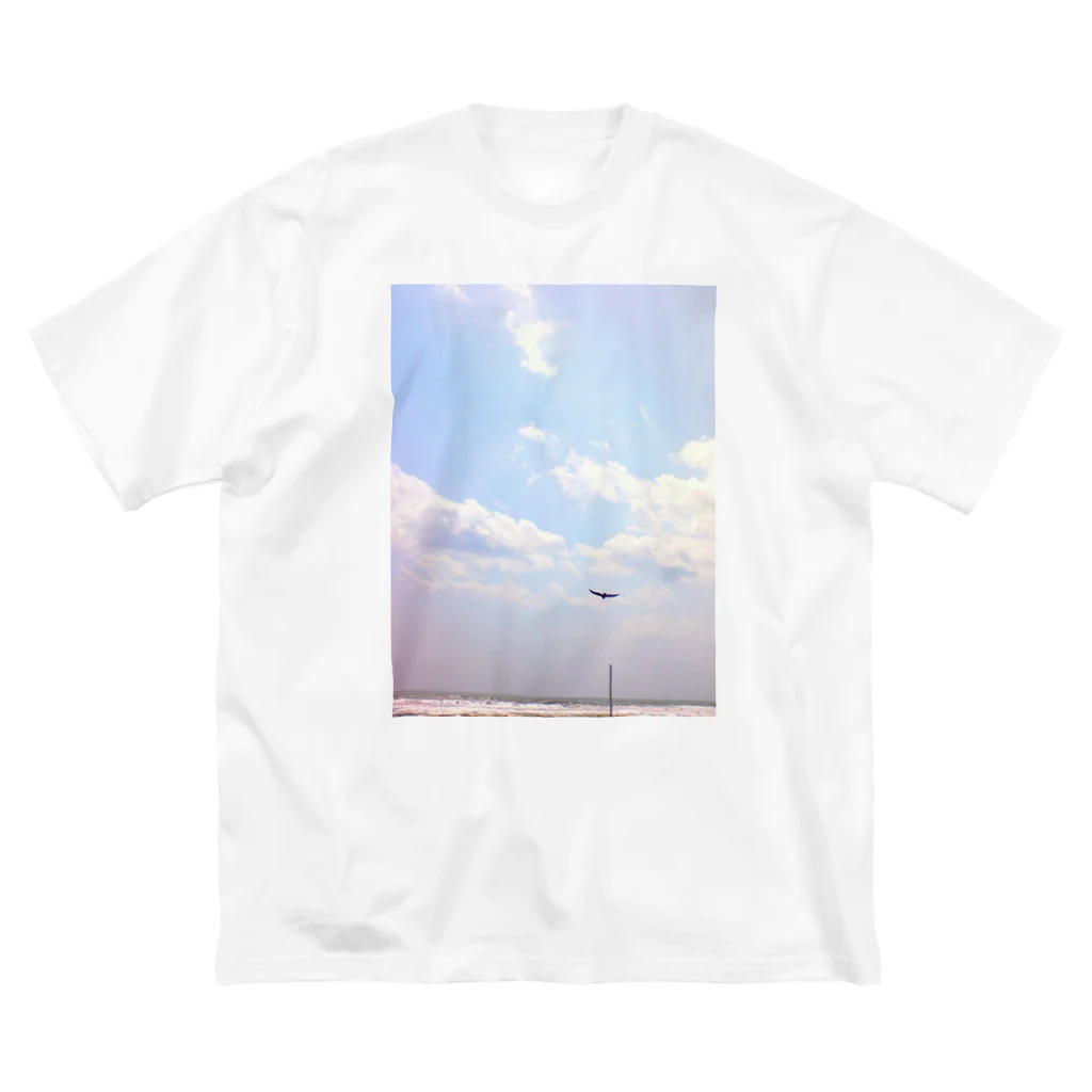 空屋　sorayakusakaの200705031110000　空 ビッグシルエットTシャツ